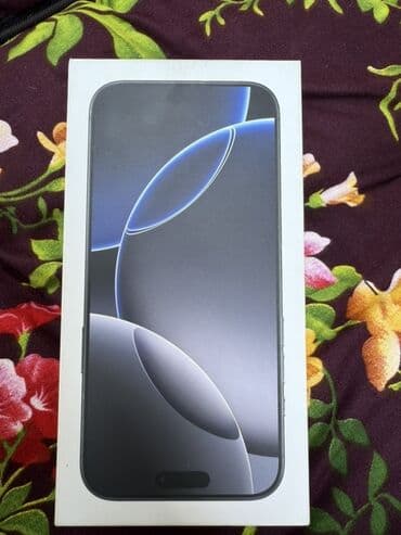 самсунг бишкек телефон: IPhone 16 Pro Max, 256 ГБ, Black Titanium, Куту — 4