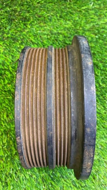 e61: Шкиф коленвала BMW N62 Демпфер крутильных колебаний БМВ E60 - 5 серия — 4