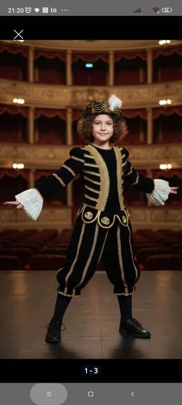 зимняя детская обувь: Детский карнавальный костюм на прокат Состав комплекта: - Жакет на — 10