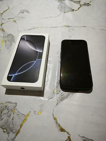 ayfon se: IPhone 16 Pro Max, Б/у, 256 ГБ, Black Titanium, 100 % — 9