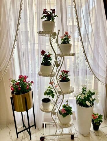 Этажерка для цветов, Новый, Железо, Платная доставка, Самовывоз