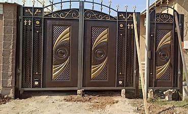Тактайлар: Металлические ворота и калитки под заказ. - Типы: распашные и — 6