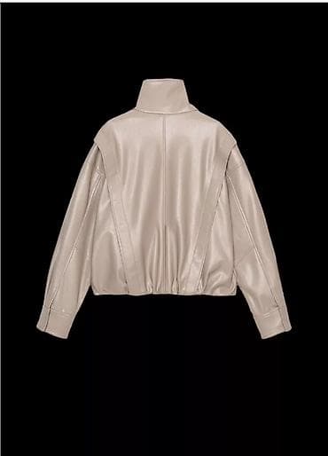 деми куртка: Куртка из коллекции Zara. новая - Цвет: каменный с меланжевым — 2