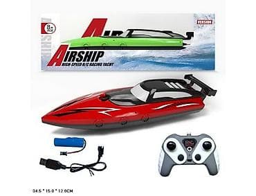 🚤 Радиоуправляемый скоростной катер Airship ⚡ Высокая скорость и