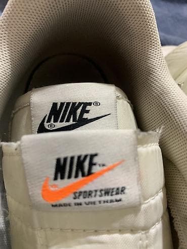 nike 44: Кроссовки, 42, 42.5, Nike, Б/у, цвет - Белый — 3