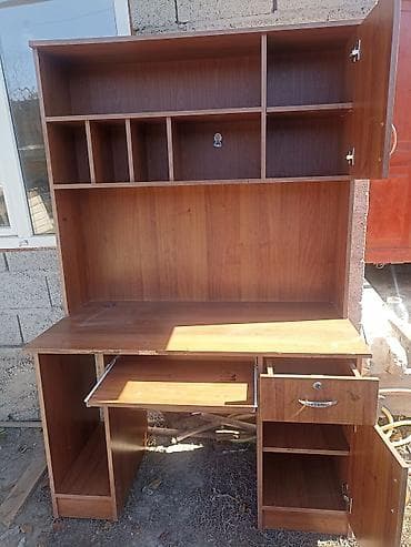 стол письменный компьютерный: Компьютерный стол, С полками — 2