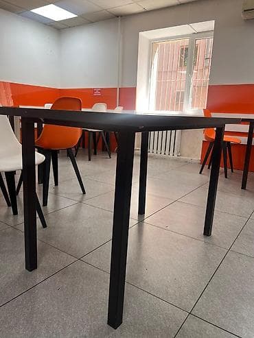 study table: Стол для кафе, Прямоугольный, цвет - Серый — 2