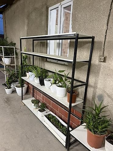 стеллаж для цветов купить: Полка, этажерка для цветов, ЛДСП — 1