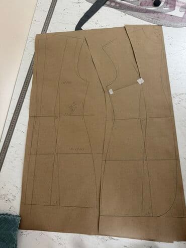 платье для беременных на свадьбу: КОНСТРУКТОР / ЛЕКАЛЬЩИК Договорная Изготовление лекал — 6