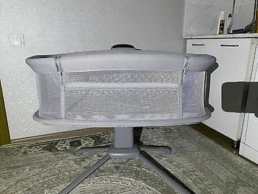 электронный люлька: Люлька, Б/у, Колыбель, цвет - Серый, Самовывоз — 2