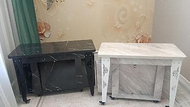 Столдор: Трансформер үстөлү Ашкана үчүн, Жайылуучу стол, түсү - Кара — 1