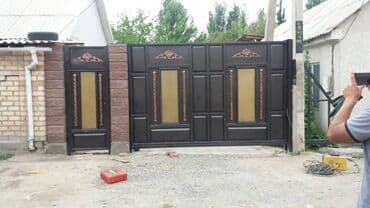 ремонт секционных ворот: Сварка | Навесы, Козырьки, Камины Высотные работы, Доставка, Гарантия — 3