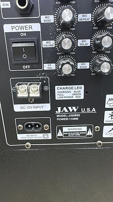 Техника и электроника: Портативные акустические системы JAW с беспроводными микрофонами - — 4