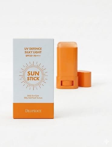 защита от солнце: Солнцезащитный стик Deoproce UV Defence Silky Light SPF50+ PA++++ - — 3
