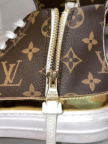 lui vitton: Мужские кроссовки, 41, Louis Vuitton, Новый, цвет - Коричневый, Платная доставка, Самовывоз — 5