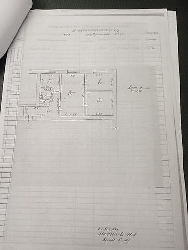 кривоносова: 3 комнаты, 52 м², Сталинка, 1 этаж, Старый ремонт — 9