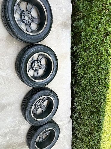 Колеса в сборе 215 / 60 / R 16, Лето, Б/у, Комплект, Легковые, Литые, отверстий - 5 — 10