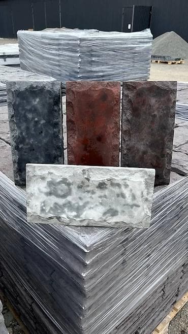 solutions elementary: Фасадная плитка под рваный камень - Формат: прямоугольные плиты с — 1