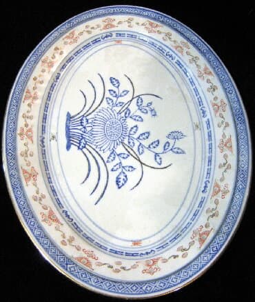 деревянные посуда: Китайский "рисовый" фарфор 1950-х гг.
Много различных предметов — 6