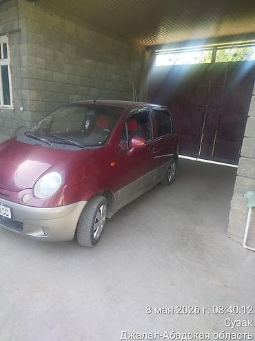 чери аризо 8: Daewoo Matiz: 2007 г., 0.8 л, Кол менен иштөөчү, Бензин, Хетчбек — 1