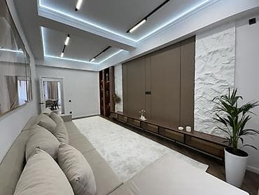 discovery studio: 3 комнаты, 73 м², Асанбай мкр Элитка, 2 этаж, Дизайнерский ремонт — 7