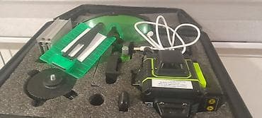 third edition solution: Лазерный нивелир4 D,полный комплект. минус.один луч боковой — 2