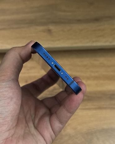 ayfon 12: IPhone 12 mini, Б/у, 128 ГБ, Синий, 96 % — 5