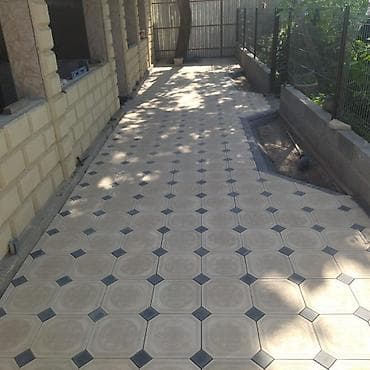 Брусчаткалар: Тротуарная плитка и укладка под ключ - Виды рисунков: «соты» в трех — 10