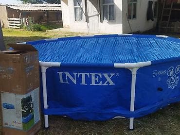 обувь 35 размера: Каркасный бассейн Intex Metal Frame - Модель: A 10' x 30" MF B02 25 — 1