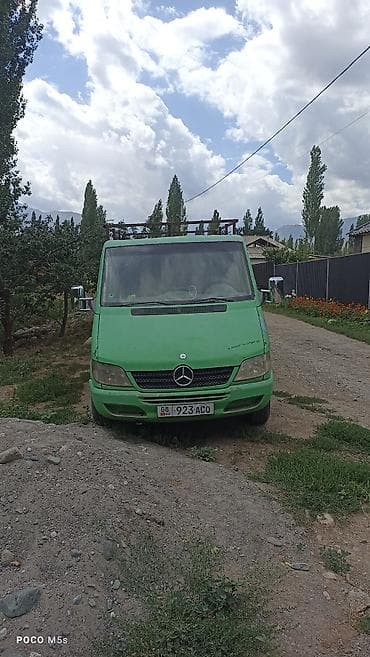 Грузовой фургон-платформа Mercedes-Benz Sprinter с двухрядной кабиной at lalafo.kg Грузовой фургон-платформа Mercedes-Benz Sprinter с двухрядной кабиной