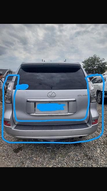 Бампер Lexus, Б/у, Оригинал