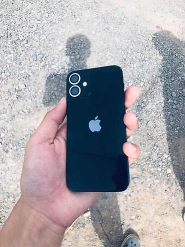 iphone 14 pro max 512: IPhone 12 mini, Б/у, 64 ГБ, Black Titanium, Чехол, 100 % — 1