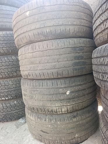 abs prius: Шины 255 / 55 / R 18, Лето, Б/у, Комплект, Внедорожные (АТ/МТ), Hankook — 1