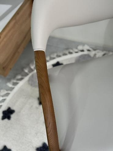 барные столы и стулья: Стул для кухни, Новый, Дерево, В рассрочку, цвет - Бежевый — 8