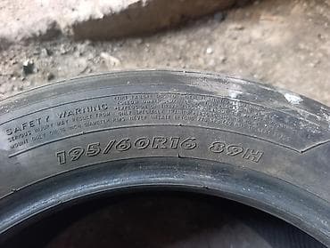 шины 19560 r16: Шины 195 / 60 / R 16, Лето, Б/у, Комплект, Легковые, Maxtrek — 4