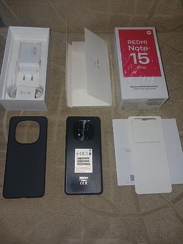 xiaomi redmi note 9 pro mobile center: Redmi, Redmi Note 15 Pro, Новый, 512 ГБ, цвет - Черный, 2 SIM — 2