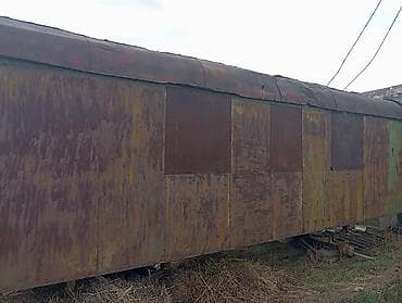 Вагондор: Бытовка/вагончик металлический на раме - Материал: стальной каркас и — 4