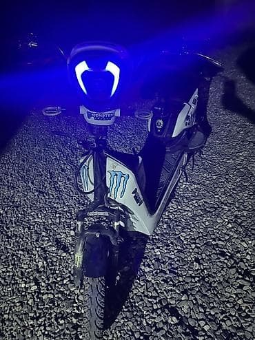 bws samurai: Электроскутер (электромопед) с LED-оптикой и двойным сиденьем — 4