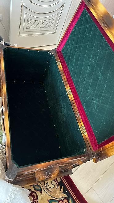 сундук для приданного: Сундук, Новый, Для приданого невесты, Дерево, цвет - Коричневый — 9