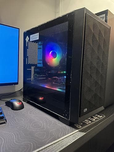 hard disk: Корпус ПК, Б/у, PcCooler, Mini-ATX, цвет - Черный — 1