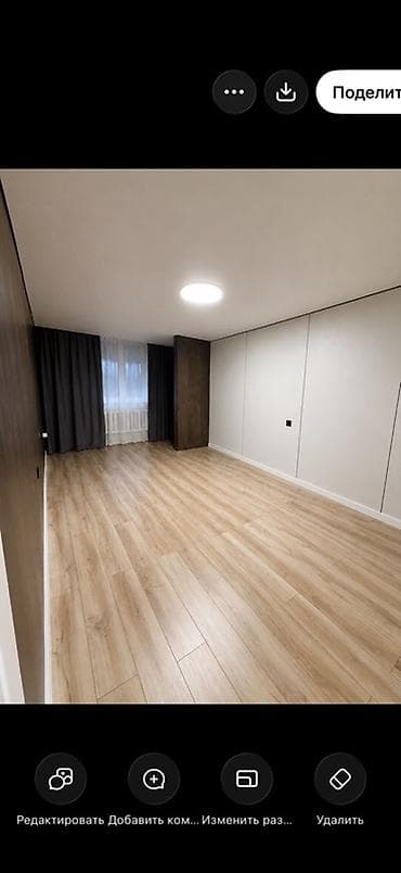 Батирлер: 2 бөлмө, 55 м², Политех 106-серия, 9 кабат, Евро оңдоо — 2