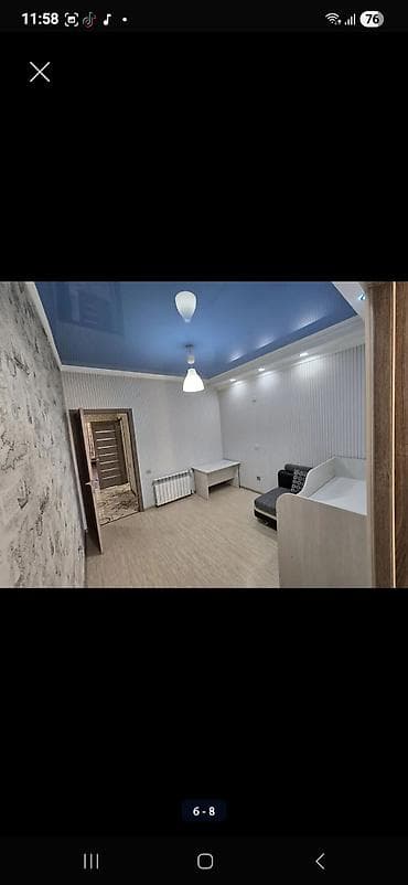 продаю квартиру 7мкр: 3 комнаты, Собственник, С мебелью полностью — 6