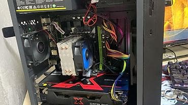 2060 ti: Компьютер, ядер - 8, ОЗУ 16 ГБ, Для несложных задач, Б/у, Intel Xeon, AMD Radeon RX 580, HDD + SSD — 2