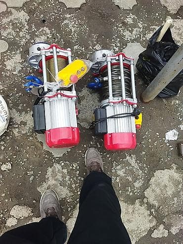 лебедка рычажная: Электрические тросовые лебёдки (комплект 2 шт.) - Тип: электрическая — 4