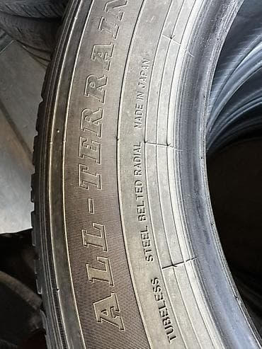 Шины и диски: Шины 265 / 55 / R 20, Лето, Б/у, Комплект, Внедорожные (АТ/МТ), Япония, DUNLOP — 7