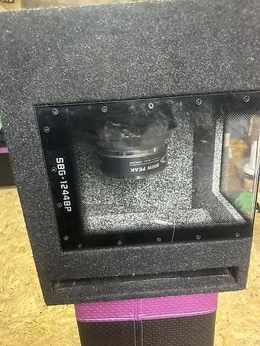 6 дыр: Сабвуфер в корпусе Alpine SBG-1244BP - Тип: автомобильный сабвуфер в — 5