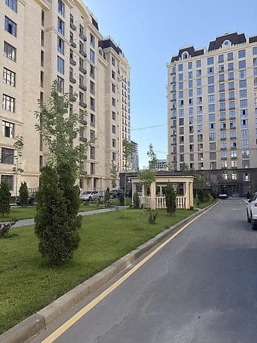 Квартиры: 3 комнаты, 137 м², Асанбай мкр Элитка, 4 этаж, ПСО (под самоотделку) — 5