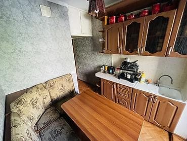 Эмерек: Ашкана гарнитуру, Колдонулган, түсү - Күрөң, Жыгач — 3