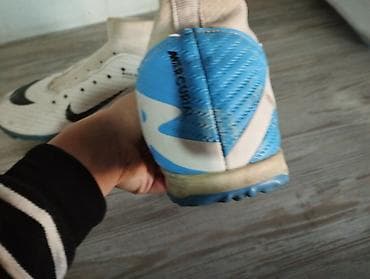 ботинки женские размер 38: Мужские кроссовки, 38, Nike, Б/у, цвет - Белый, Самовывоз — 2