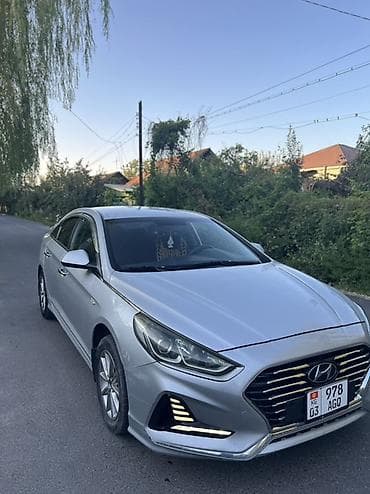 Транспорт: Hyundai Sonata: 2018 г., 2 л, Автомат, Газ, Седан — 5